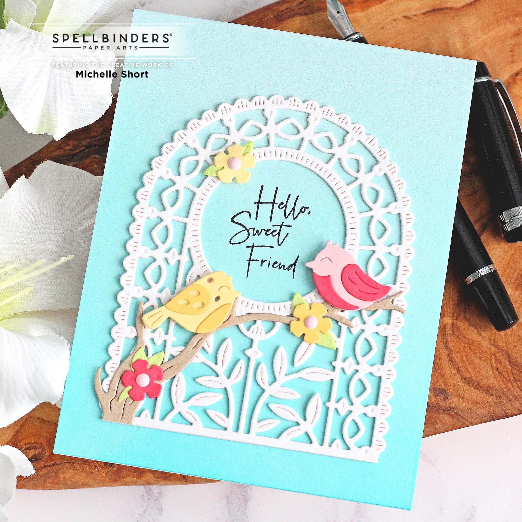 The Card Grotto: Spellbinders | Hello, Sweet Friend + Looking at New  Spellbinders Tools