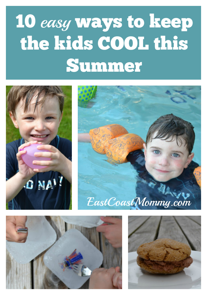 East Coast Mommy 10 Ways to keep kids cool this Summer
