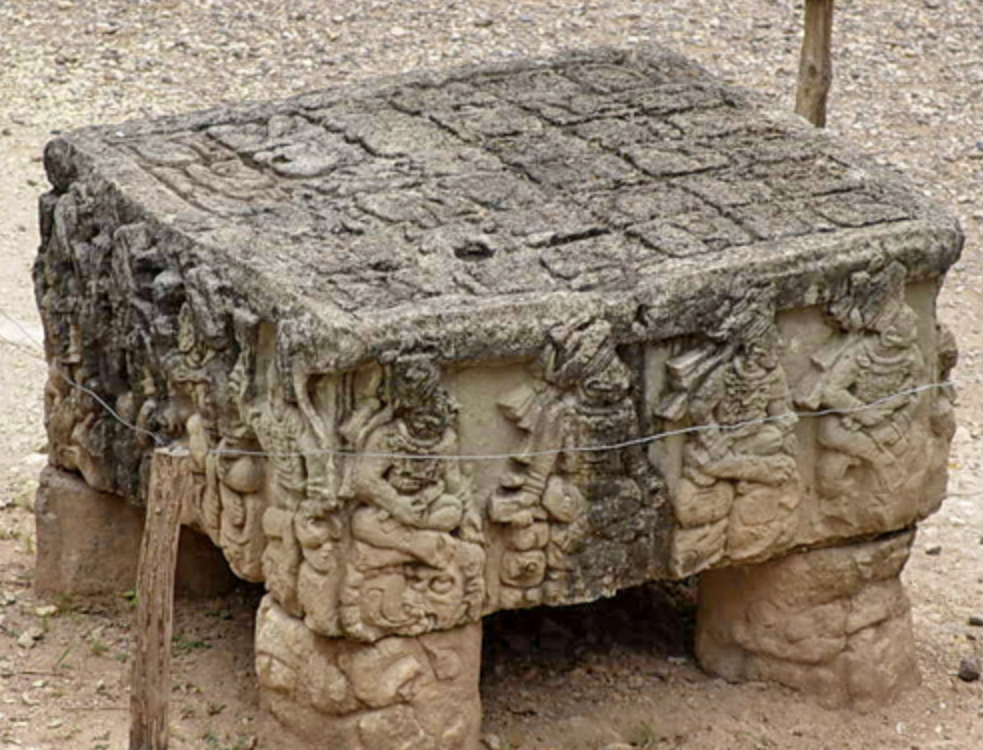 Historia del Arte Altar Q de Copán