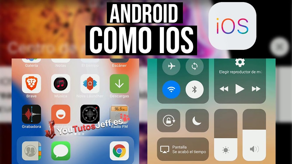 Personalizar Android como iPhone(iOS)