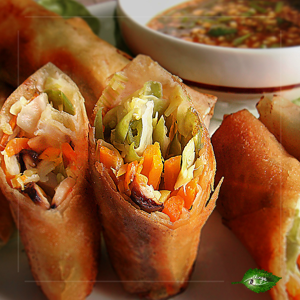 Lumpia with Tamarind Dipping Sauce