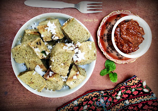 whole moong dhokla