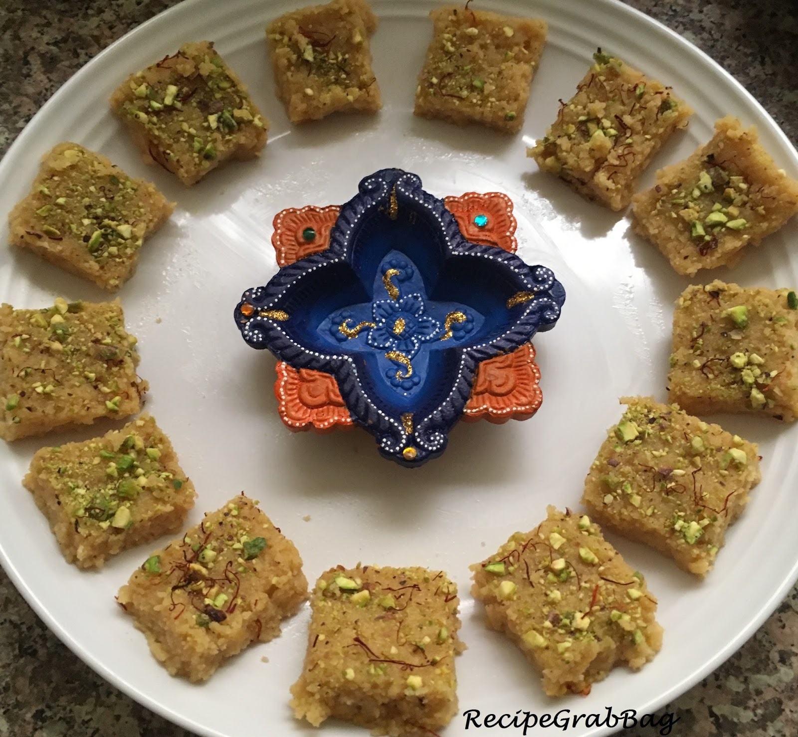 RecipeGrabBag Kalakand Barfi (Ricotta Cheese and Condensed milk