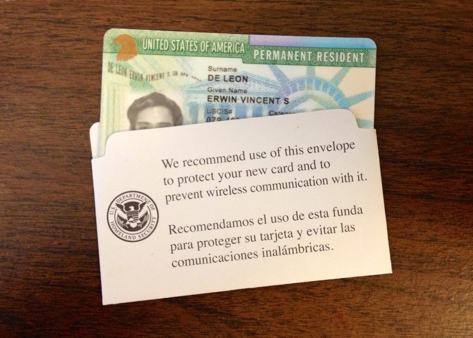 Вид на жительство сша Вид на жительство сша