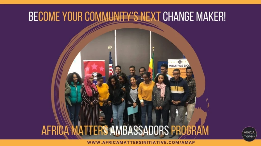 Programme des ambassadeurs Africa Matters (AMAP) 2022 pour les jeunes leaders africains
