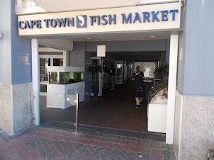 Expensive high quality fish restaurant on "V & A Waterfront".