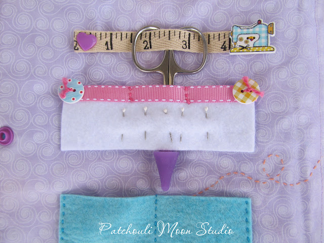 Patchouli Moon Studio~ Beehive Needle Stitch Book