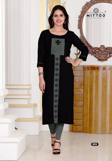 Mittoo Palak vol 17 Casual wear kurti