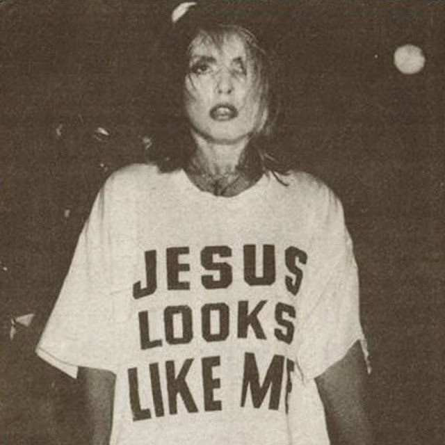 Blondie Debbie Harry 'Jesus Looks Like Me' t-shirt.  PYGear.com