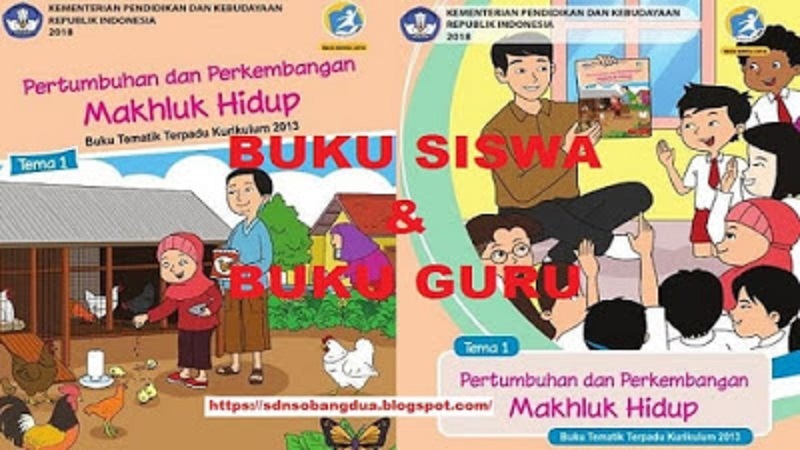 Buku Kelas 6 Tema 1 Kurikulum 2013 Edisi Revisi 2018 (Guru