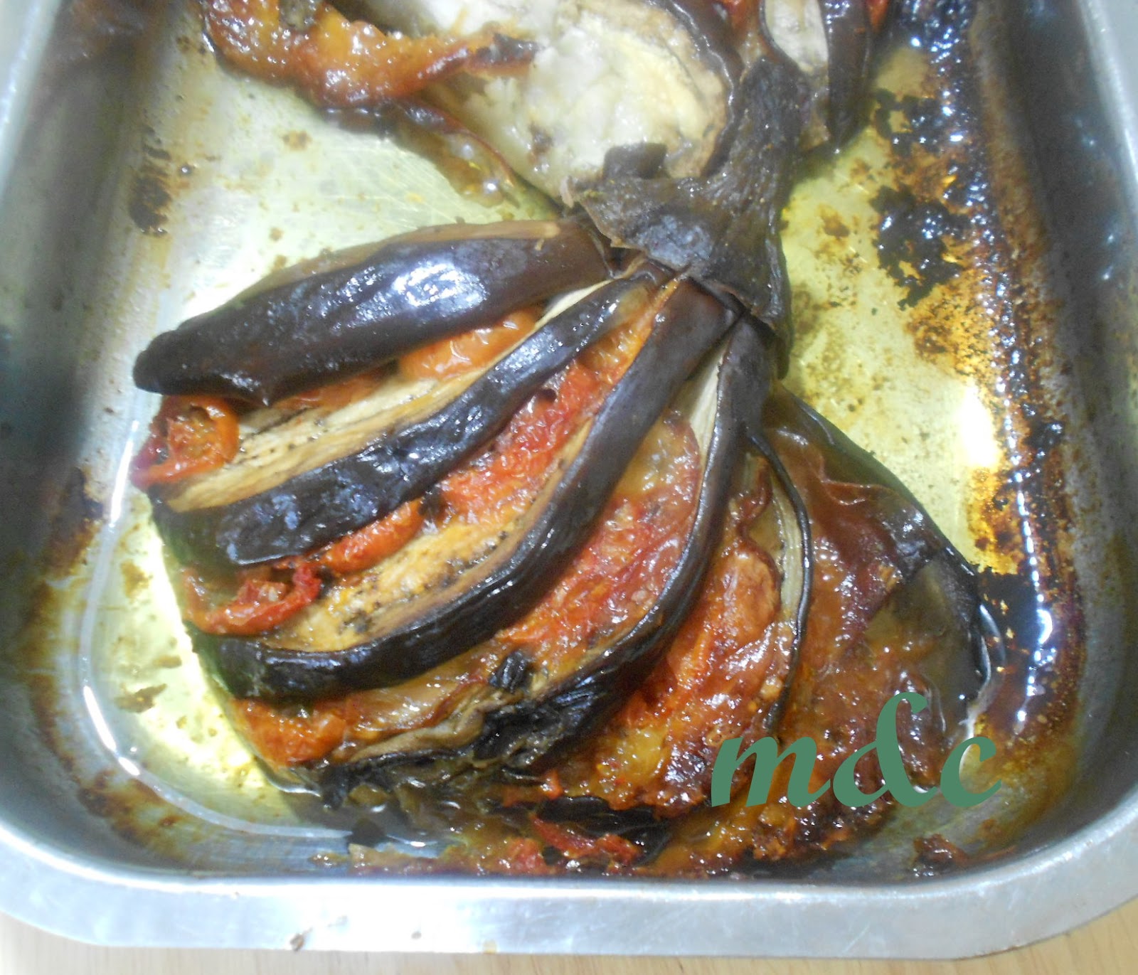 mtematicaecucina Melanzane Imbottite con Prosciutto cotto, Scamorza e