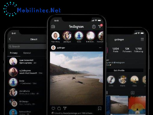 Instagram Dark Mode iPhone iOS 13 and Android 10