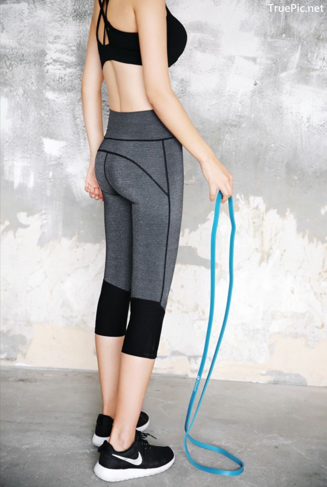 Korean Fashion Model - Jin Hee - Fitness Set Photoshoot Collection