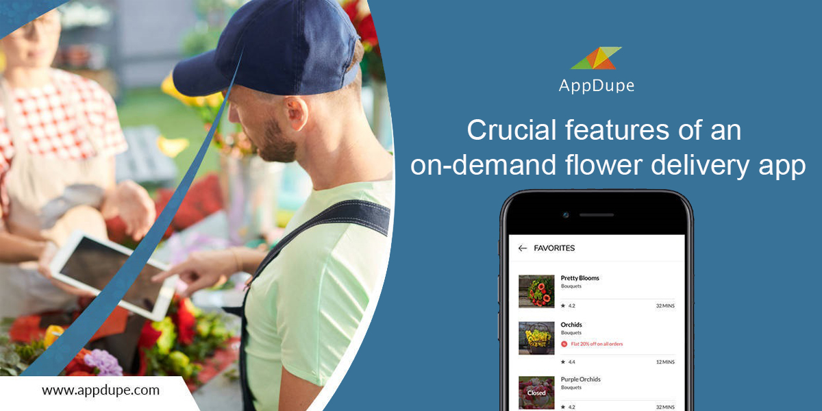 Crucial features of an ondemand flower delivery app