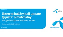 Uninor Cricket Unlimited Service