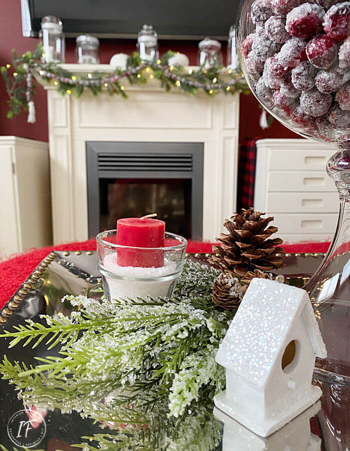 Faux Popcorn & Cranberries Garland for Christmas Trees - Candy Garland of  Popcorn & Cranberry Beads, The Holiday Tree Garland is Artificial to Use