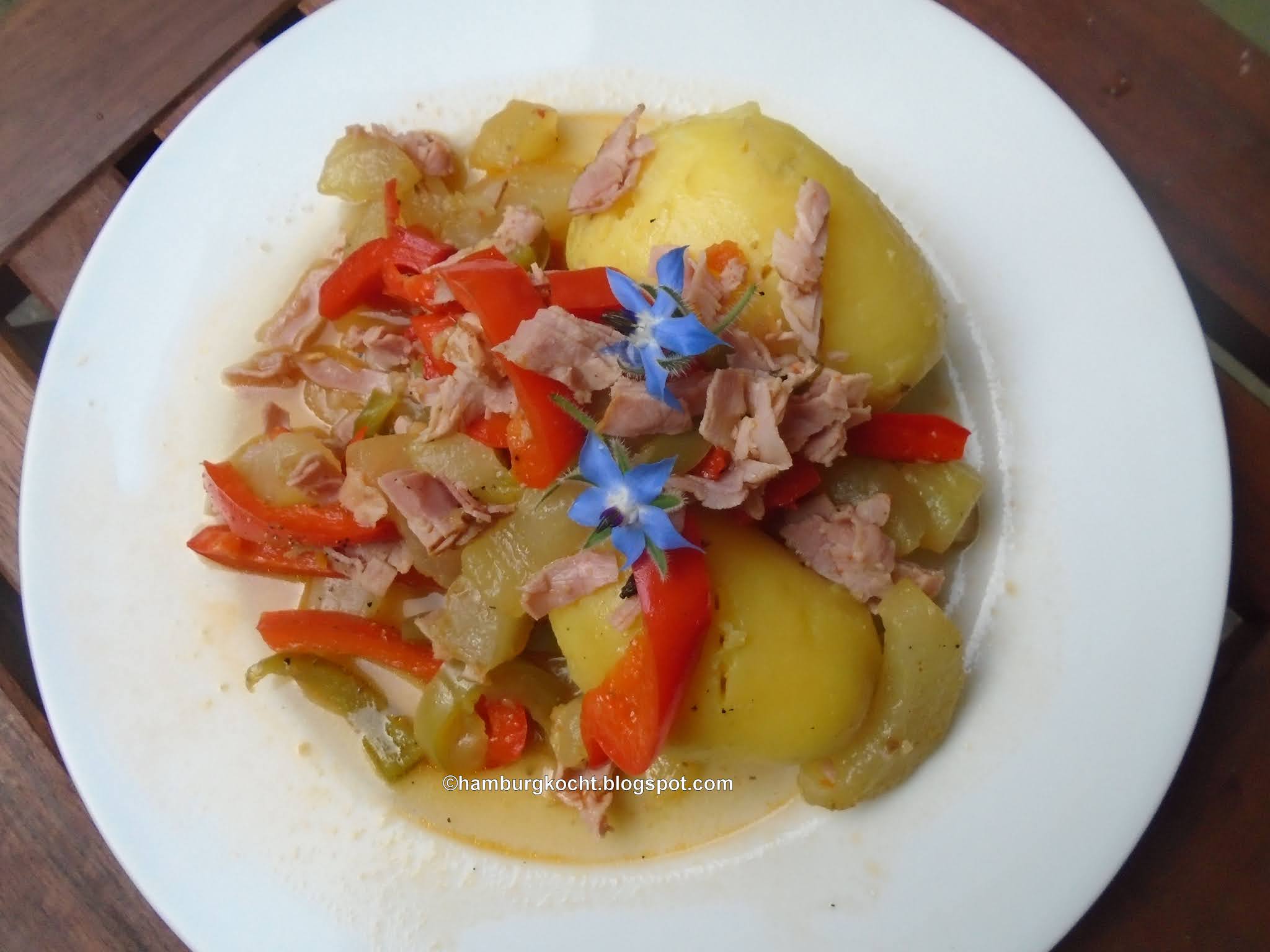 Hamburg kocht!: Sommer-Gemüse mit Borretsch und Petersilie