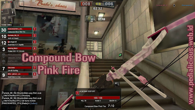 Compound Bow Pink Fire