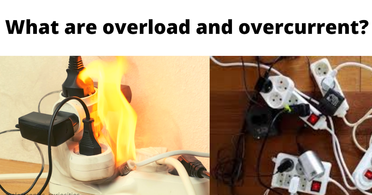 What are overload and overcurrent? The difference between overcurrent