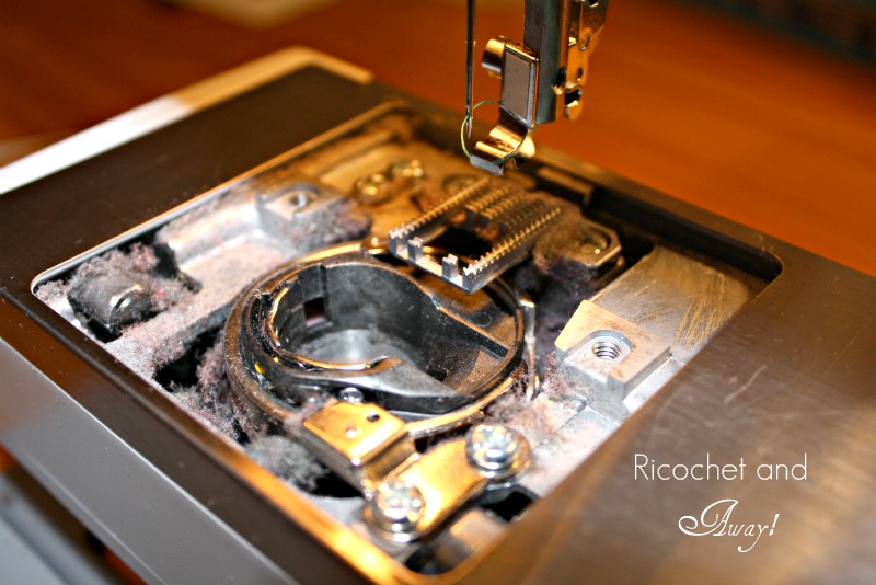 Ricochet and Away! Maintaining your sewing machine
