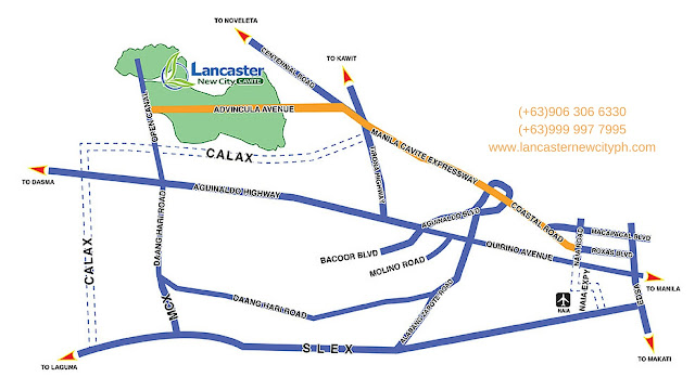 Anica Townhouse Zone 2 Houses in Lancaster New City Location Map