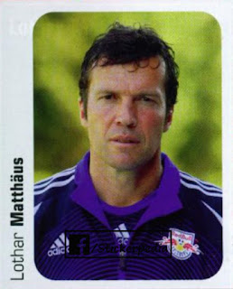 Lothar Matthaus Red Bull Salzburg Panini Austria fussball 2007