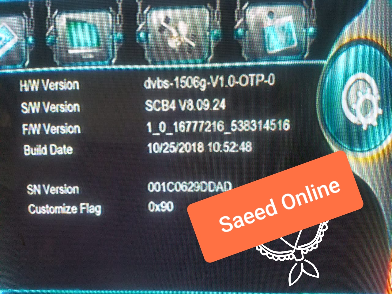 1506G Code HD Receiver All Update Software By Usb 2018