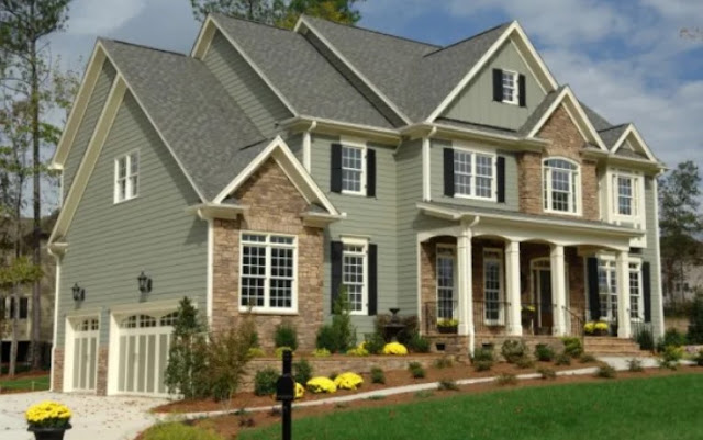 gray house exterior color schemes