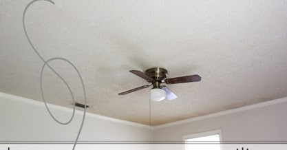 Removing Popcorn Ceilings How We Did It Bean In Love