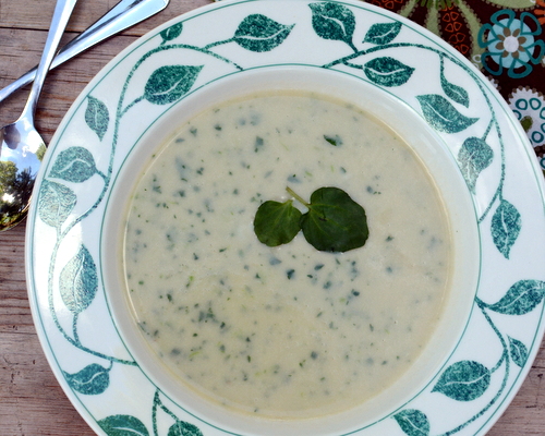 Watercress Soup, another healthy soup ♥ A Veggie Venture