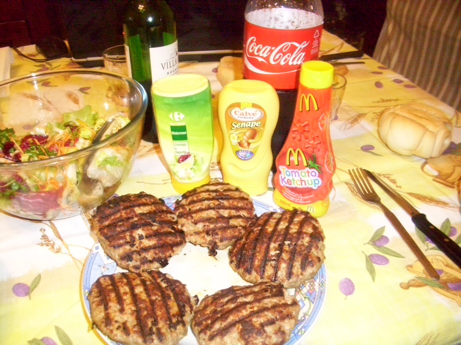 La cucina piccola Hamburger