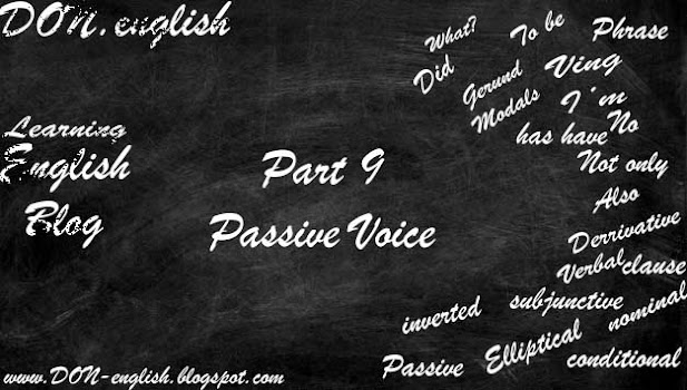 Contoh Passive Voice (Fungsi Rumus Latihan Soal)