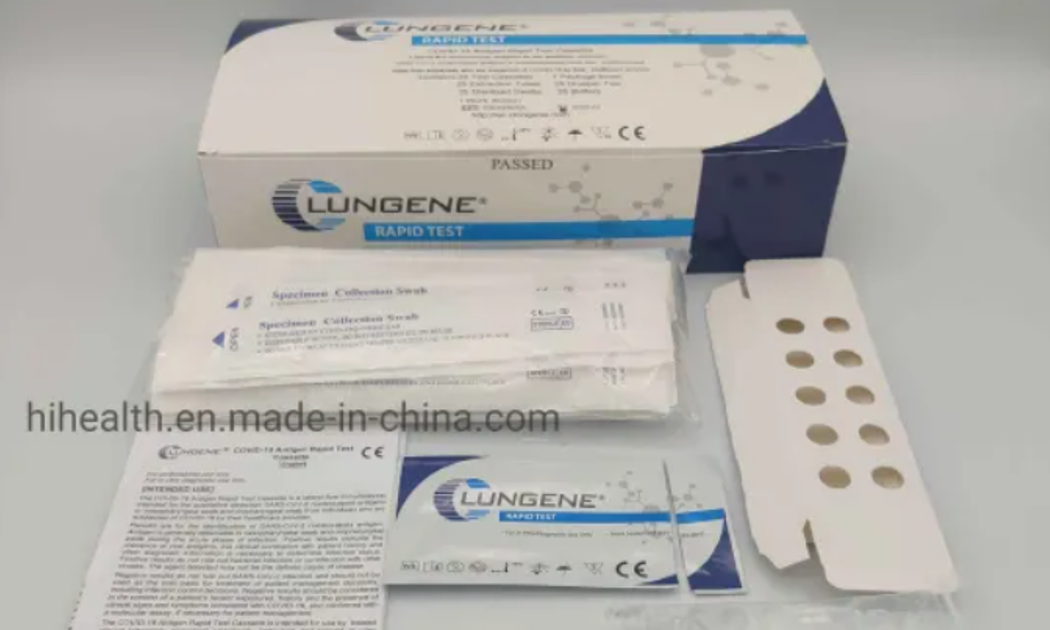 Clungene Lungene Antigen Test Cassette Diagnostic Swab AG Rapid Test