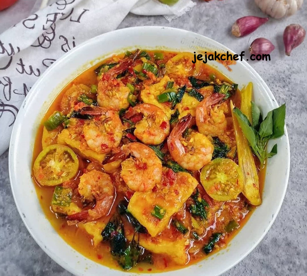 Resep WOKU TAHU dan UDANG Masakan Enak, Lezat, Terbaru
