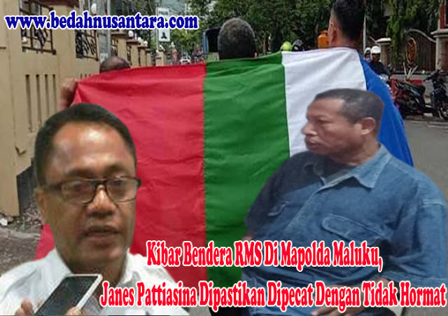 Kibar Bendera RMS Di Mapolda Maluku, Janes Pattiasina Dipastikan Dipecat Dengan Tidak Hormat 1 pecat%2Bjanes
