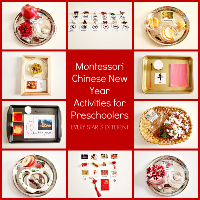 Montessori Chinese New Year Activities for Preschoolers