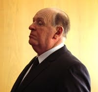 Anthony Hopkins as Alfred Hitchcock in the upcoming biography movie.