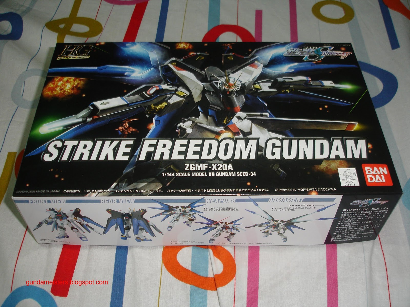 Gundam Meisters: Unbox: HG 1/144 - Strike Freedom Gundam