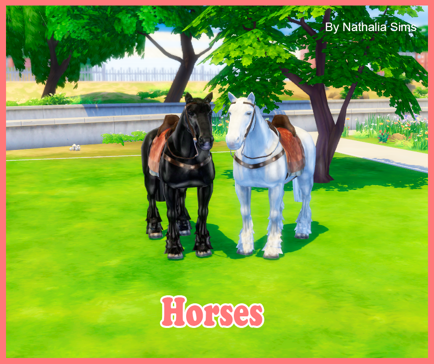 Horses for TS4 Nathalia Sims