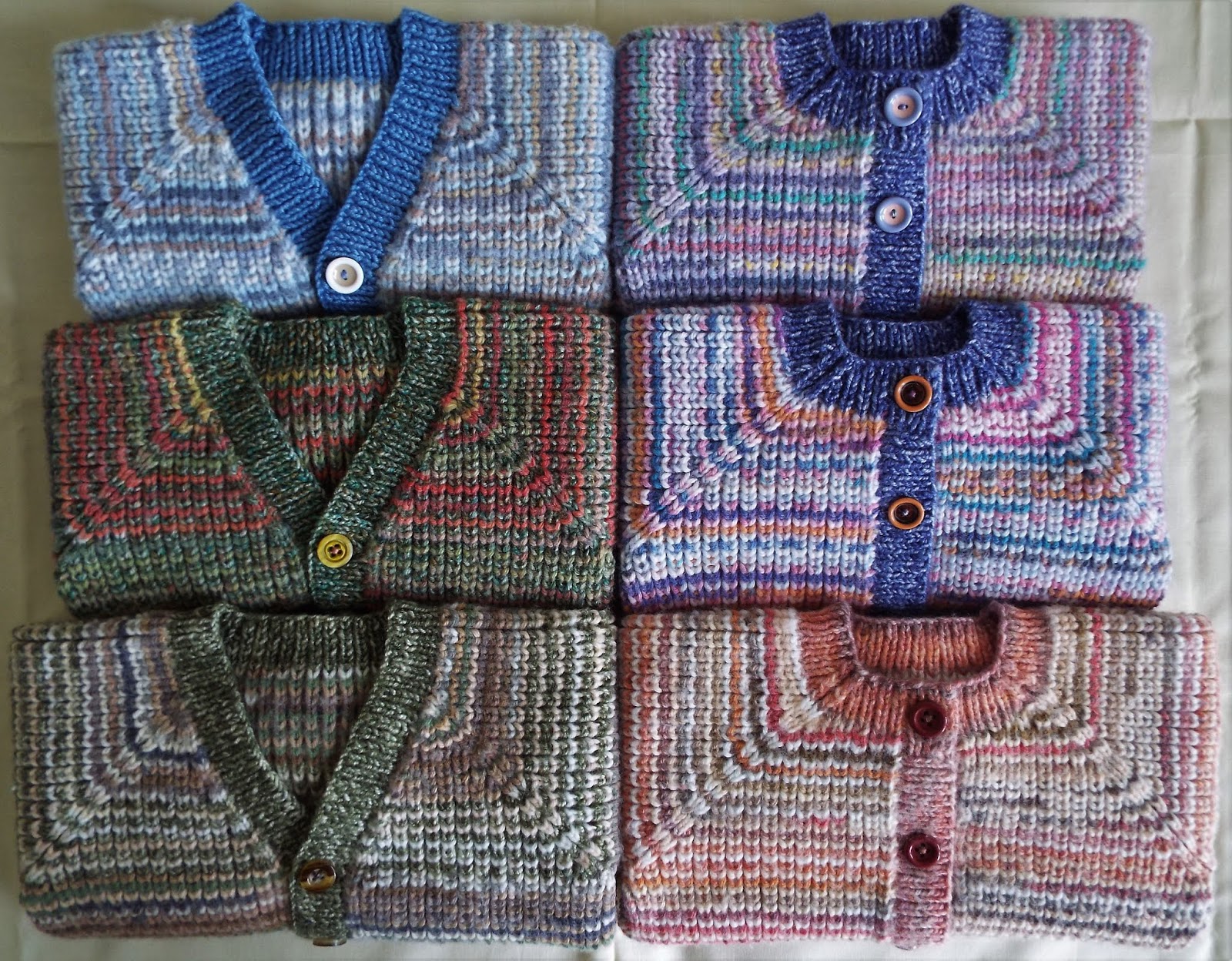 Lizzie Lenard Vintage Sewing Knitting Pattern for Baby Cardigan in