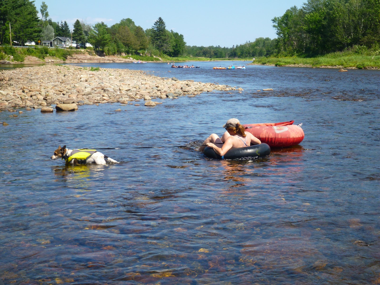 Ride Reports and Other Drivel 2020 Tubing down the Little West