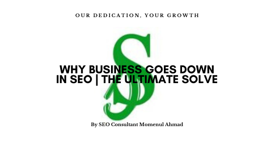 Why business goes down in SEO | The ultimate solve