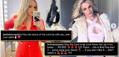 Britney Spears y su hermana se atacan por las redes sociales