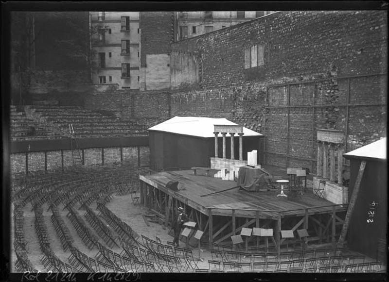 Paris Arènes de Lutèce vestiges gallo