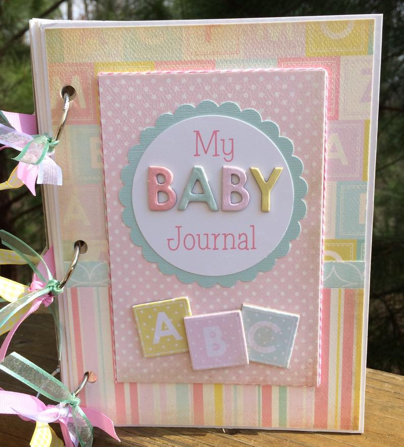 Baby Boy Scrapbook Layouts, Baby Boy Pages, Premade Baby Scrapbook Pages