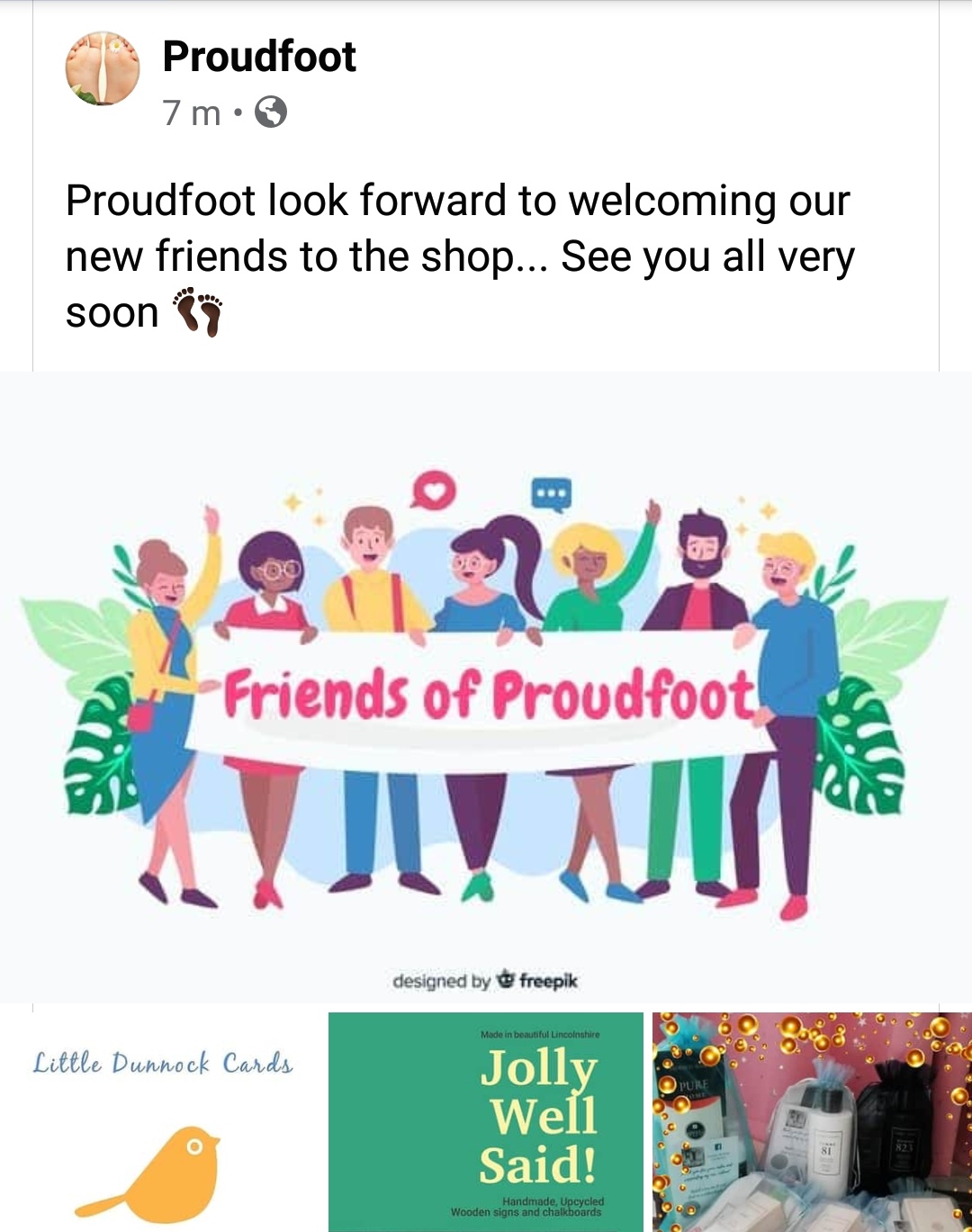 Friends of Proudfoot 👣