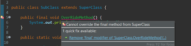 Method Overriding in Java with examples and Rules | covariant return type