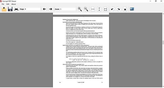 Damaged PDF Viewing Solution - Corrupt PDF Viewer