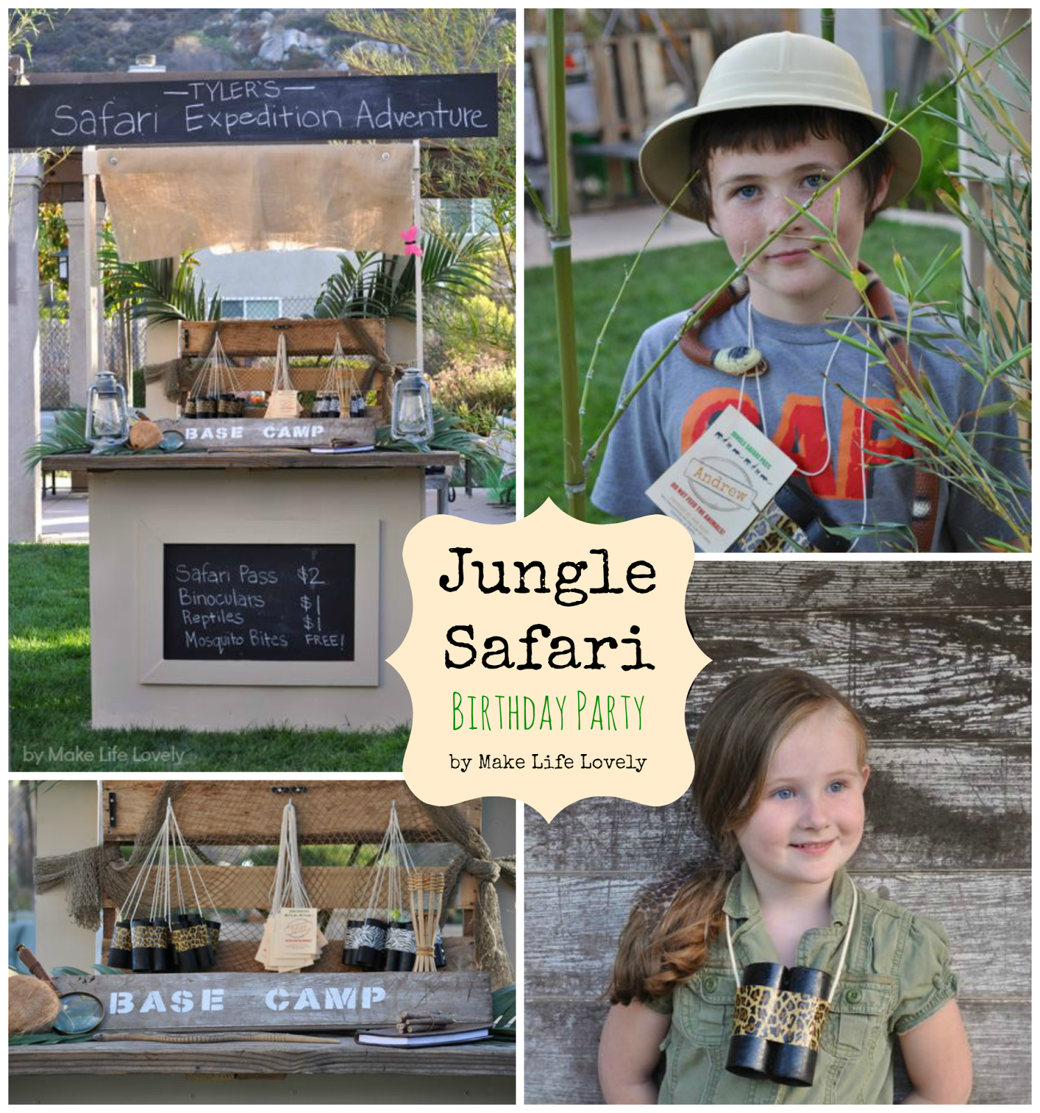 Jungle Party Ideas and DIY Decor - Party Ideas