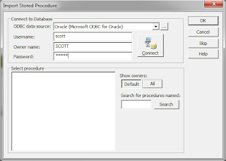 import stored procedure transformation